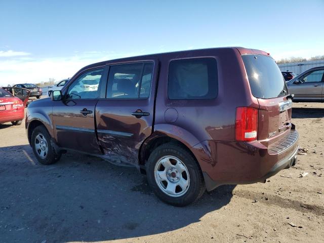 Photo 2 from auction – 2014 HONDA PILOT LX with VIN 5FNYF3H23EB007669
