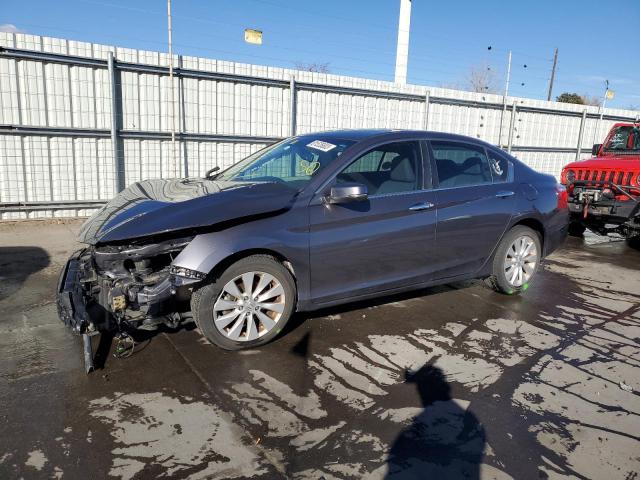 HONDA ACCORD EXL 2013 with VIN 1HGCR2F87DA016404 - Photo from auction