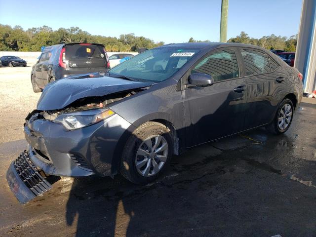 TOYOTA COROLLA L 2015 with VIN 2T1BURHE6FC302473 - Photo from auction