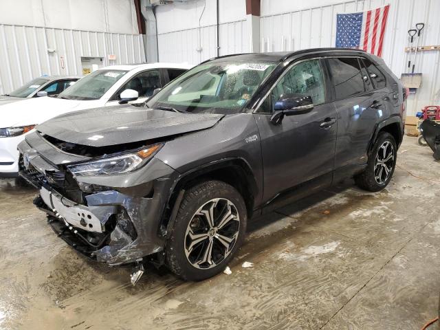 TOYOTA RAV4 PRIME 2021 with VIN JTMEB3FV2MD061286 - Photo from auction