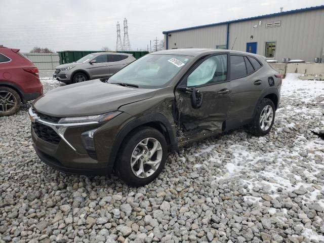 CHEVROLET TRAX LS 2024 with VIN KL77LFE28RC057638 - Photo from auction