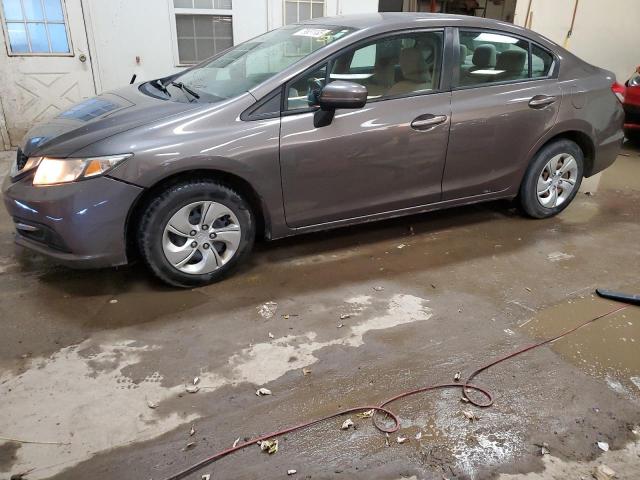 HONDA CIVIC LX 2014 with VIN 2HGFB2F56EH545515 - Photo from auction