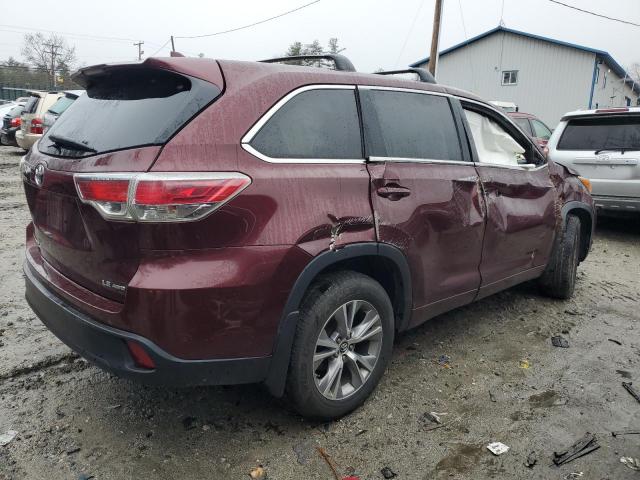 Photo 3 from auction – 2016 TOYOTA HIGHLANDER with VIN 5TDBKRFH2GS308556