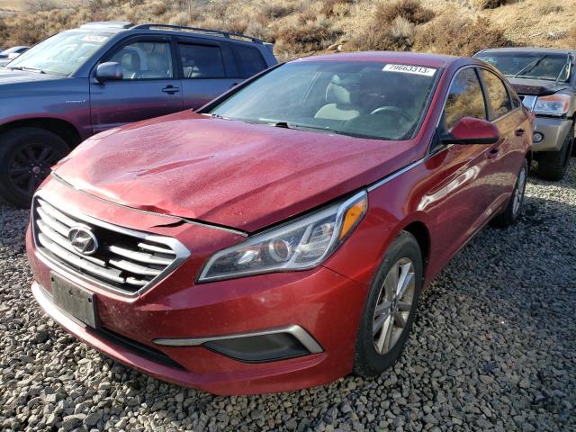 HYUNDAI SONATA SE 2016 with VIN 5NPE24AF0GH431834 - Photo from auction