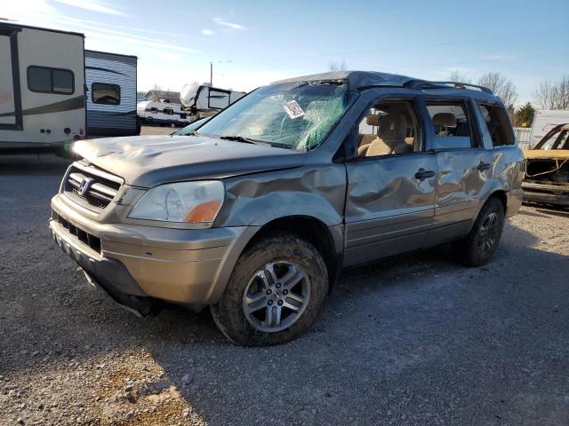 HONDA PILOT EX 2005 с VIN 2HKYF18445H516919 - Фото с аукциона