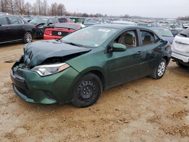 TOYOTA COROLLA L 2014 with VIN 5YFBURHE4EP123508 - Photo from auction