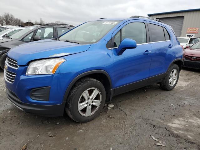 CHEVROLET TRAX 1LT 2016 with VIN KL7CJPSB1GB566617 - Photo from auction