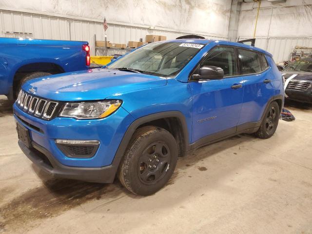 JEEP COMPASS SP 2018 with VIN 3C4NJCAB9JT186288 - Photo from auction