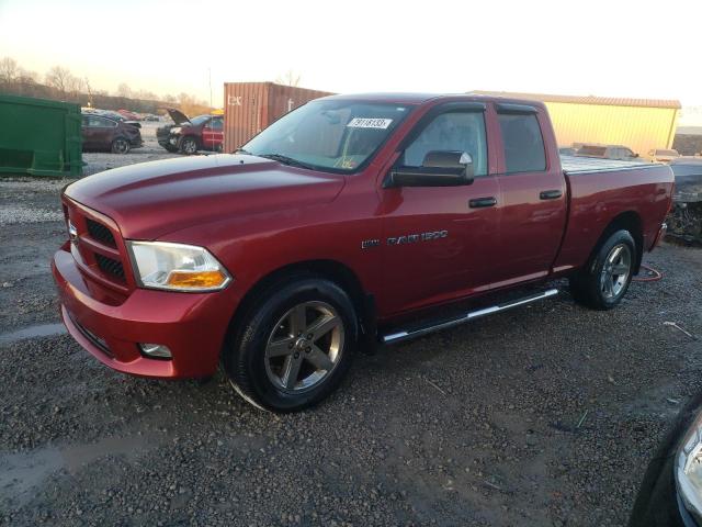 DODGE RAM 1500 S 2012 with VIN 1C6RD7FT2CS227714 - Photo from auction