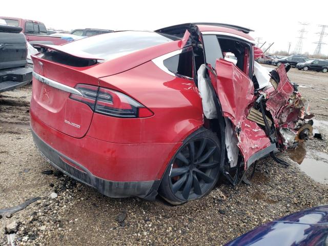 Photo 3 from auction – 2020 TESLA MODEL X with VIN 5YJXCBE47LF299523