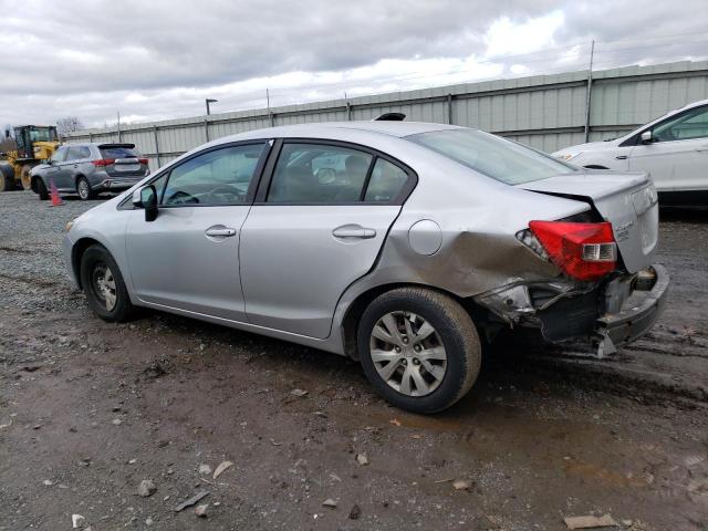 Photo 2 from auction – 2012 HONDA CIVIC LX with VIN 19XFB2F57CE067483
