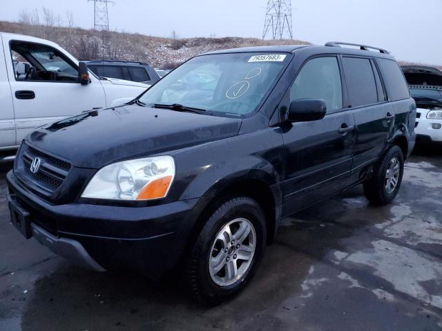 HONDA PILOT EX 2005 with VIN 2HKYF18435H539821 - Photo from auction
