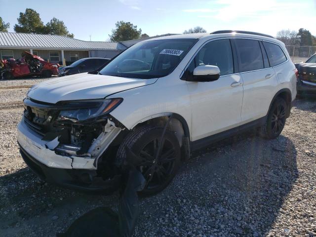 HONDA PILOT SE 2022 with VIN 5FNYF6H2XNB044199 - Photo from auction