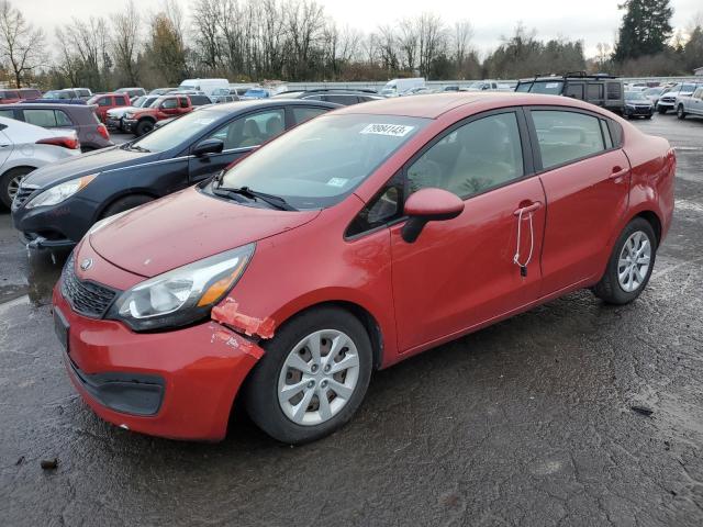 KIA RIO LX 2013 con VIN KNADM4A31D6288939 - Foto de la subasta