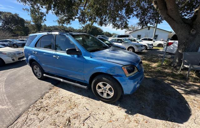 KIA SORENTO EX 2005 with VIN KNDJD733455443186 - Photo from auction