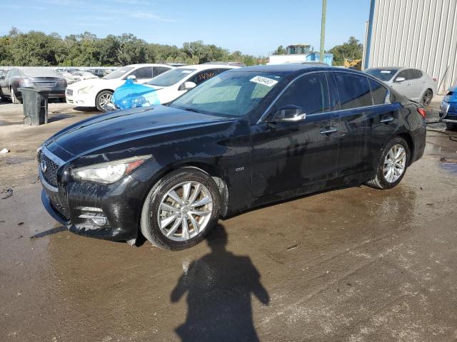 INFINITI Q50 BASE 2017 with VIN JN1CV7AP9HM641898 - Photo from auction