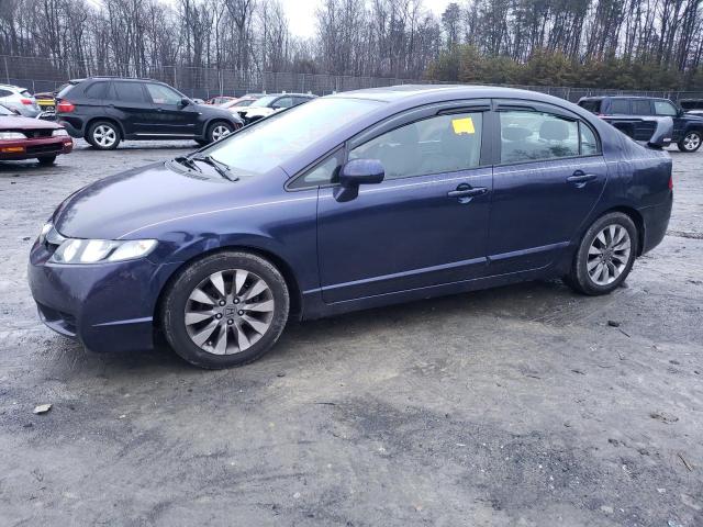 HONDA CIVIC EXL 2010 with VIN 2HGFA1F98AH545669 - Photo from auction