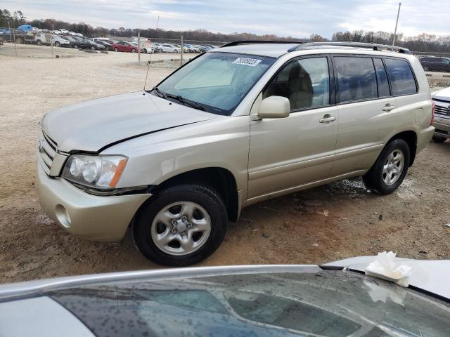 TOYOTA HIGHLANDER 2002 with VIN JTEGF21A220064894 - Photo from auction