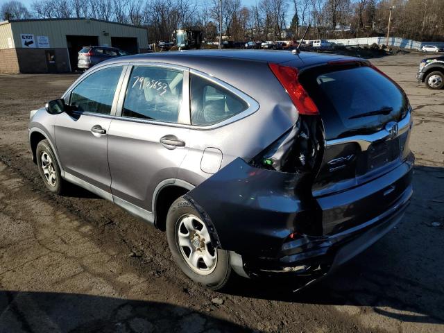 Photo 2 from auction – 2016 HONDA CR-V LX with VIN 2HKRM4H35GH602343