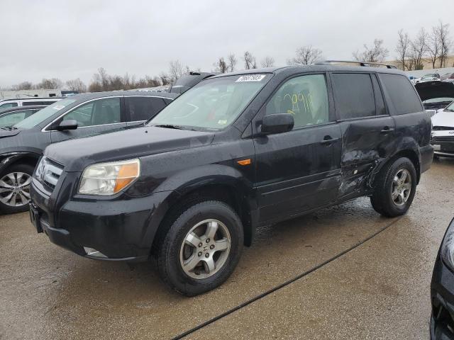 HONDA PILOT EXL 2008 with VIN 5FNYF18768B009078 - Photo from auction