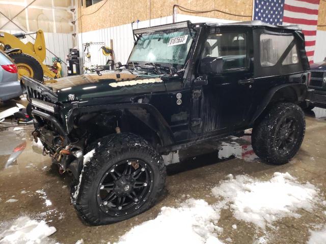 JEEP WRANGLER S 2012 with VIN 1C4AJWAG5CL231205 - Photo from auction