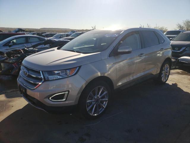 FORD EDGE TITAN 2017 with VIN 2FMPK3K81HBB16326 - Photo from auction