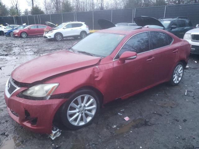 LEXUS IS 250 2010 with VIN JTHCF5C24A5043832 - Photo from auction