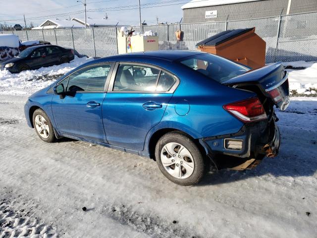 Photo 2 from auction – 2014 HONDA CIVIC LX with VIN 2HGFB2F44EH018628