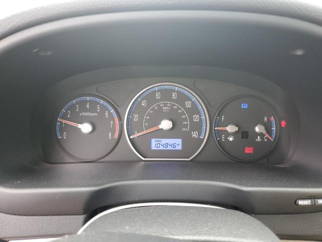 Photo 9 from auction – 2009 HYUNDAI SANTA FE G with VIN 5NMSG13D69H318758