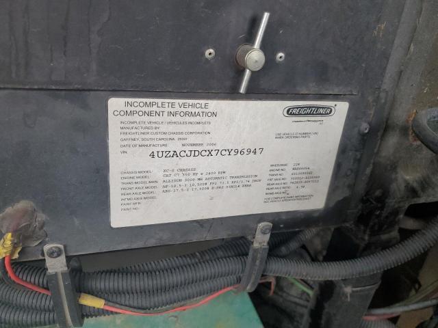 Photo 10 from auction – 2007 FREIGHTLINER CHASSIS X with VIN 4UZACJDCX7CY96947