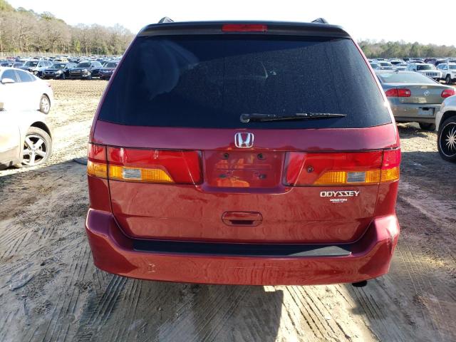 Photo 6 from auction – 2002 HONDA ODYSSEY EX with VIN 2HKRL189X2H556300