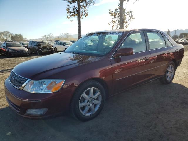TOYOTA AVALON XL 2001 with VIN 4T1BF28B71U116083 - Photo from auction