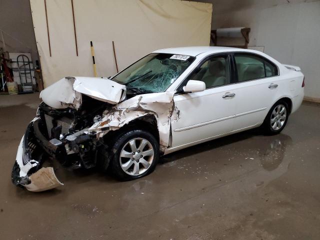 KIA OPTIMA LX 2007 with VIN KNAGE123275086838 - Photo from auction