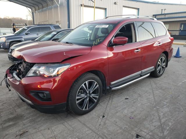 NISSAN PATHFINDER 2019 with VIN 5N1DR2MM9KC627034 - Photo from auction