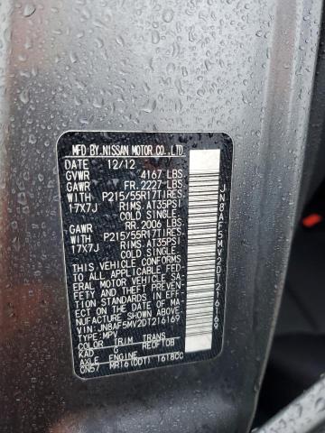 Photo 14 from auction – 2013 NISSAN JUKE S with VIN JN8AF5MV2DT216169