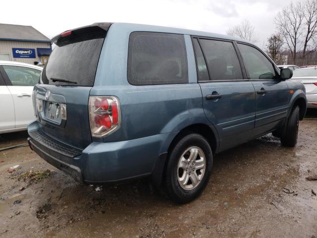 Photo 3 from auction – 2007 HONDA PILOT LX with VIN 5FNYF28197B000262