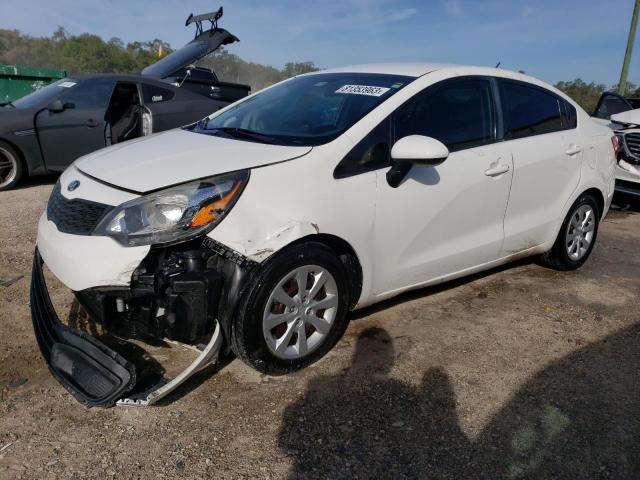 KIA RIO LX 2014 with VIN KNADM4A39E6396467 - Photo from auction