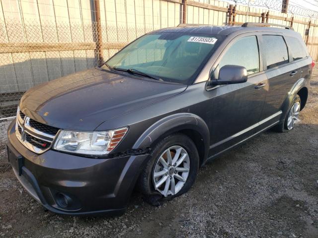 DODGE JOURNEY SX 2017 with VIN 3C4PDCBG2HT576394 - Photo from auction