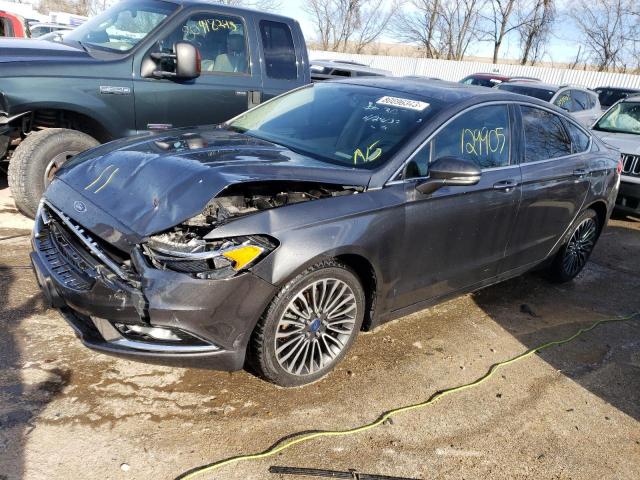 FORD FUSION SE 2017 with VIN 3FA6P0HD3HR264229 - Photo from auction