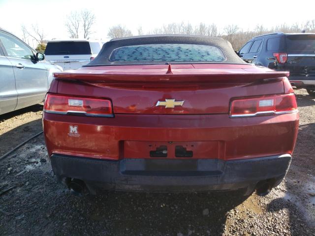 Photo 6 from auction – 2015 CHEVROLET CAMARO LT with VIN 2G1FD3D33F9291170