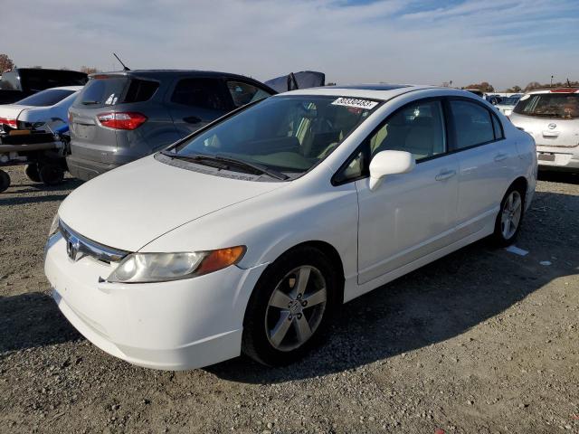 HONDA CIVIC EX 2007 with VIN JHMFA16877S000374 - Photo from auction