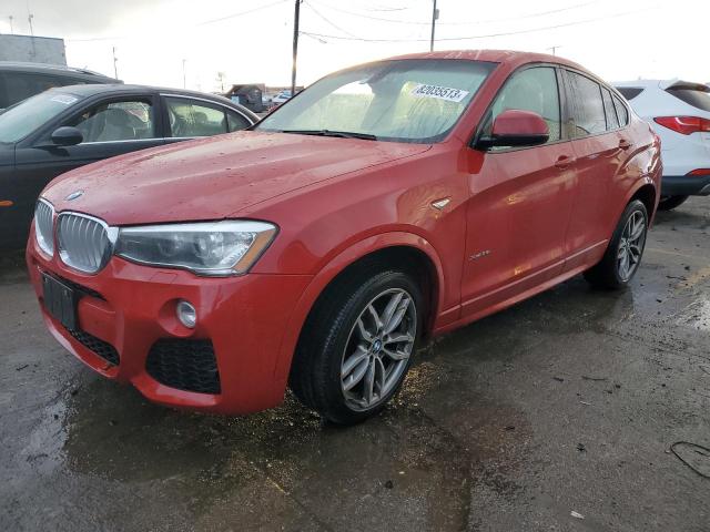 BMW X4 XDRIVE3 2015 with VIN 5UXXW5C59F0E87033 - Photo from auction