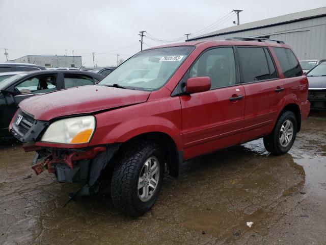 Photo 1 from auction – 2004 HONDA PILOT EXL with VIN 2HKYF18594H572894