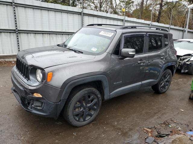 JEEP RENEGADE L 2017 with VIN ZACCJBBB5HPE66453 - Photo from auction