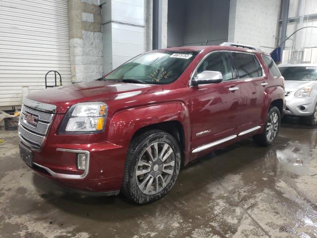 GMC TERRAIN DE 2017 with VIN 2GKFLVE34H6163663 - Photo from auction