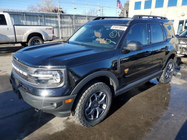Photo 1 from auction – 2021 FORD BRONCO SPO with VIN 3FMCR9D99MRA06008