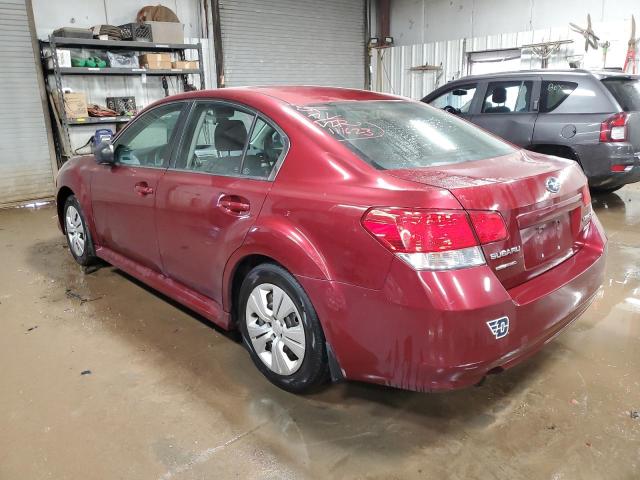 Photo 2 from auction – 2011 SUBARU LEGACY 2.5 with VIN 4S3BMBA67B3259422