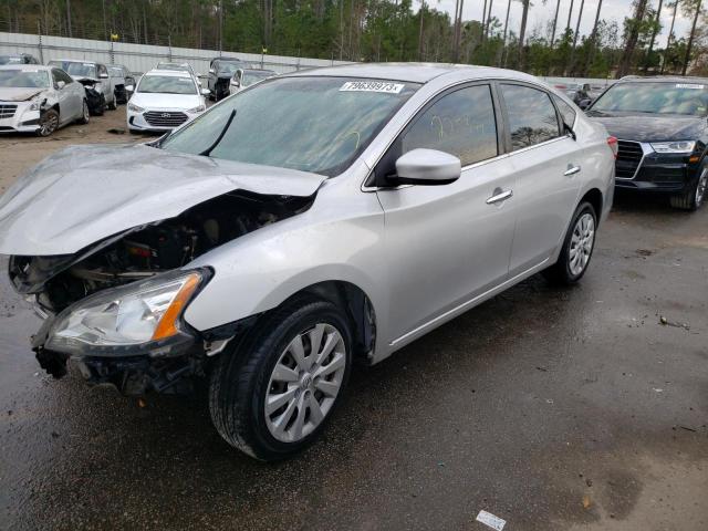 NISSAN SENTRA S 2014 with VIN 3N1AB7AP9EY254633 - Photo from auction