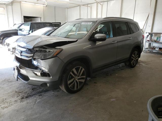 HONDA PILOT ELIT 2017 with VIN 5FNYF6H06HB020078 - Photo from auction