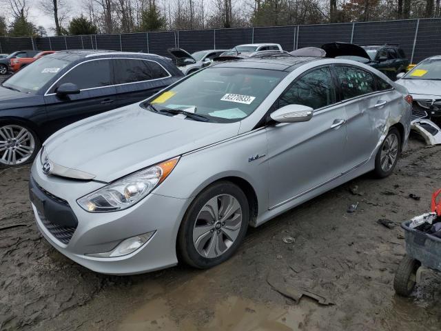 HYUNDAI SONATA HYB 2014 with VIN KMHEC4A48EA109907 - Photo from auction